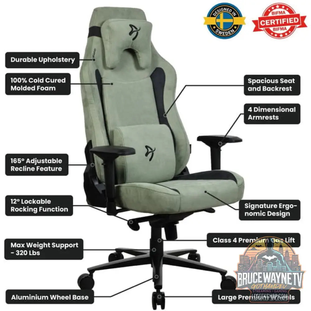 Arozzi Vernazza Supersoft XL, chaise gaming - Arozzi - vue 6