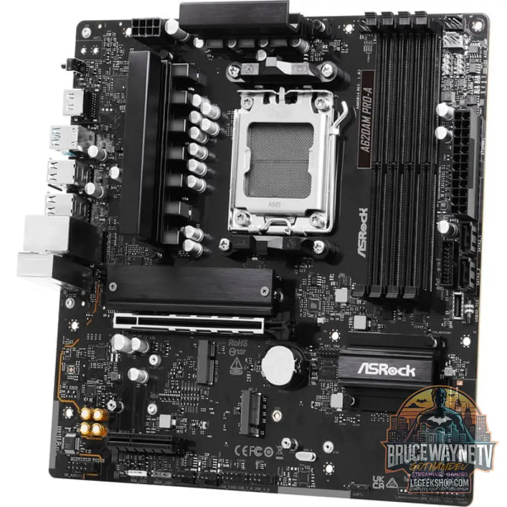 ASRock A620AM PRO-A, carte mère - ASRock - vue 4