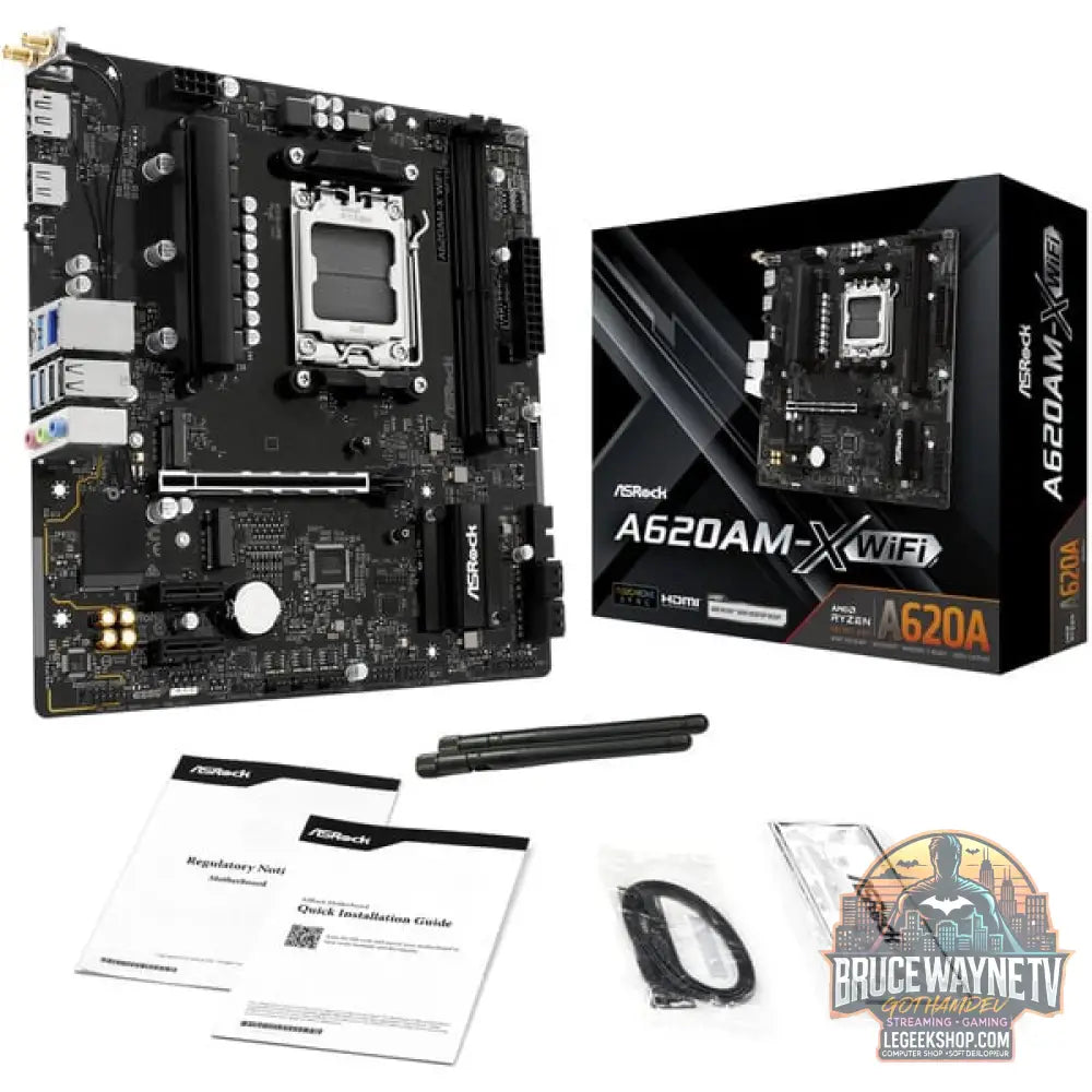 ASRock A620AM-X WIFI, carte mère - ASRock - vue 7