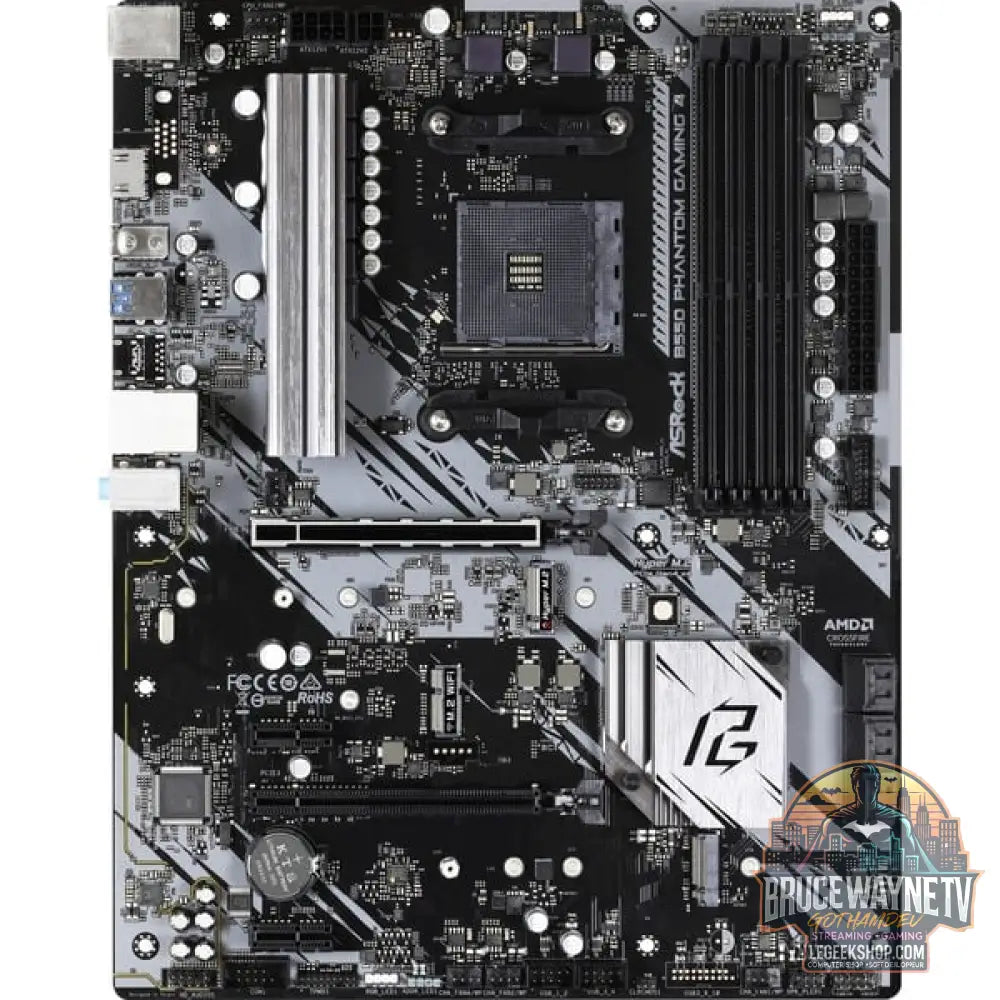 ASRock B550 Phantom Gaming 4, carte mère - ASRock - vue 3