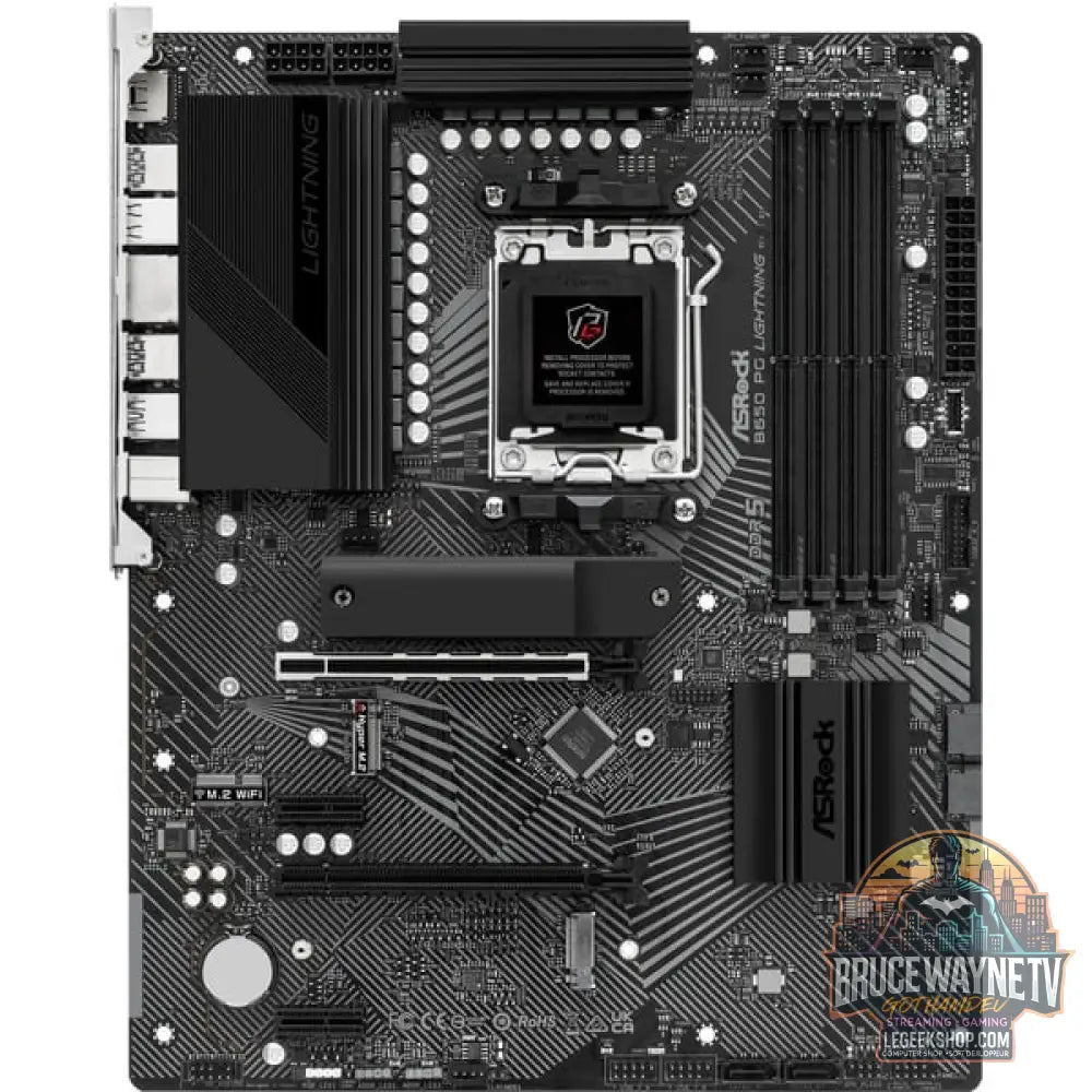ASRock B650 PG LIGHTNING, carte mère - ASRock - vue 5