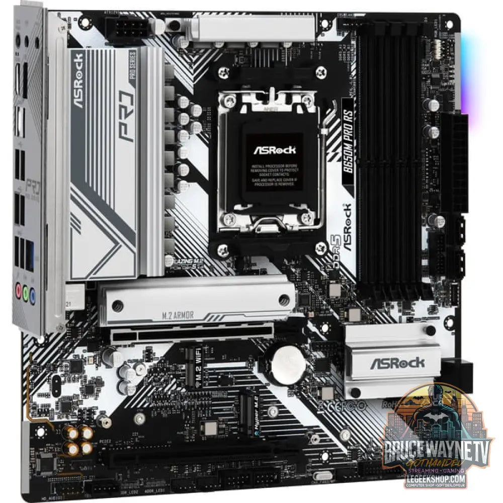 ASRock B650M Pro RS, carte mère - ASRock - vue 3