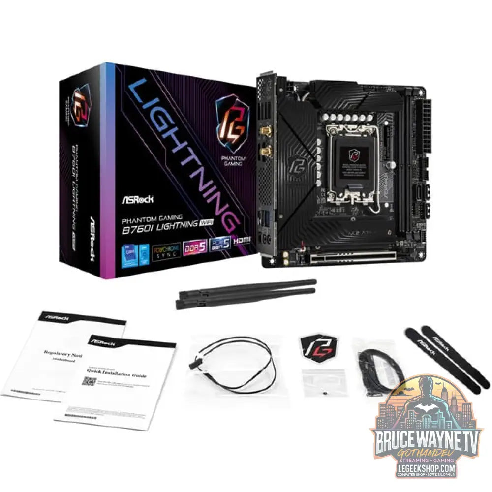 ASRock B760I LIGHTNING WiFi, carte mère - ASRock - vue 8
