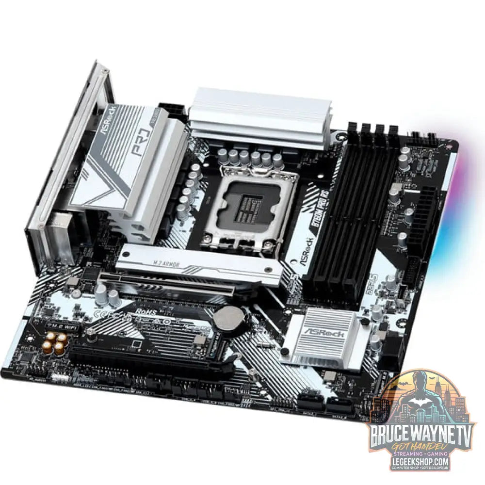 ASRock B760M Pro RS, carte mère - ASRock - vue 3
