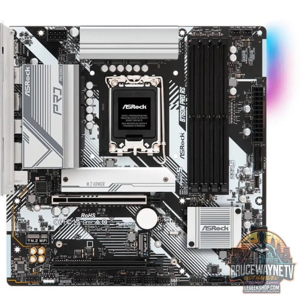 ASRock B760M Pro RS, carte mère - ASRock - vue 2