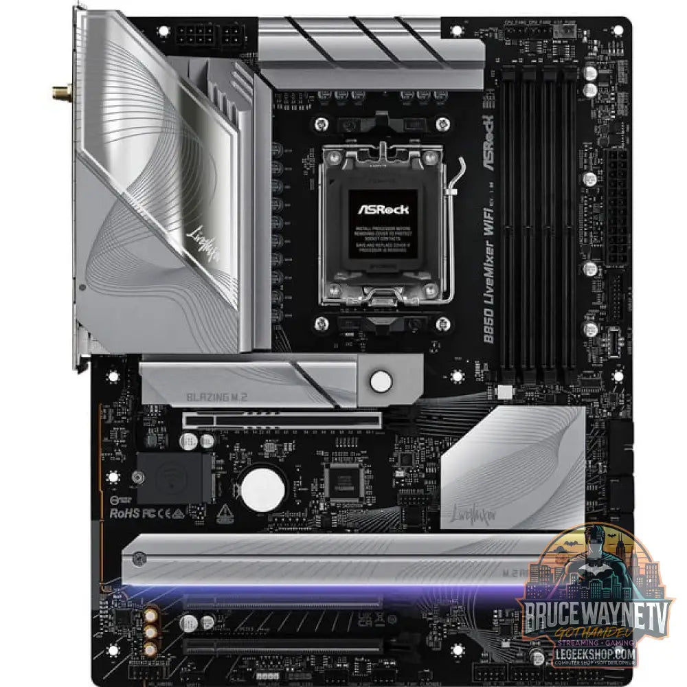 ASRock B850 LiveMixer WiFi, carte mère - ASRock - vue 4