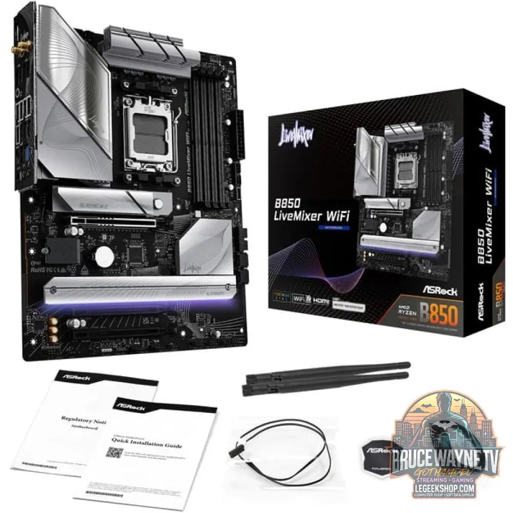 ASRock B850 LiveMixer WiFi, carte mère - ASRock - vue 8