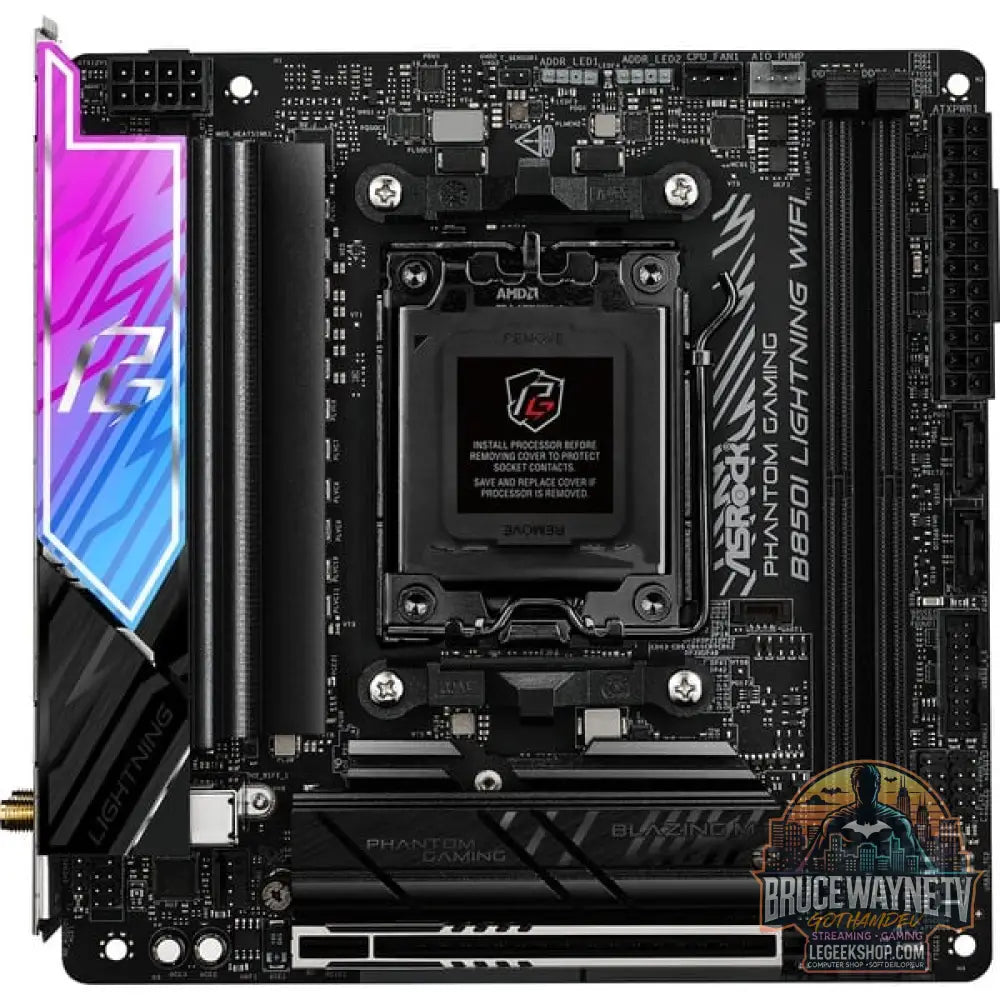 ASRock B850I Lightning WiFi, carte mère - ASRock - vue 4