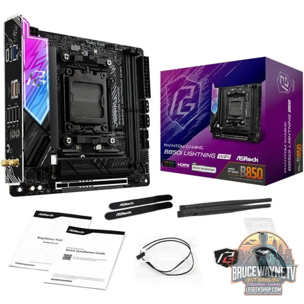 ASRock B850I Lightning WiFi, carte mère - ASRock - vue 8