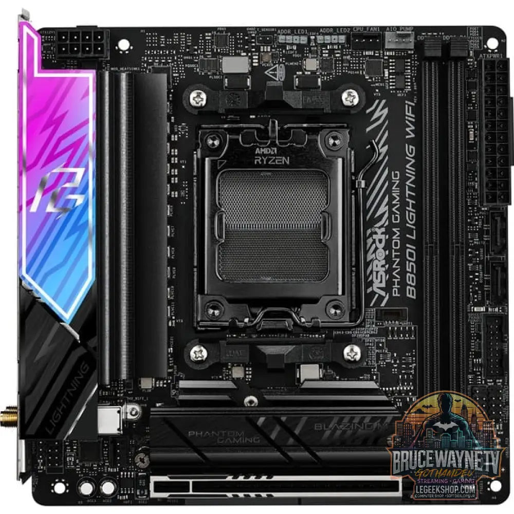 ASRock B850I Lightning WiFi, carte mère - ASRock - vue 3