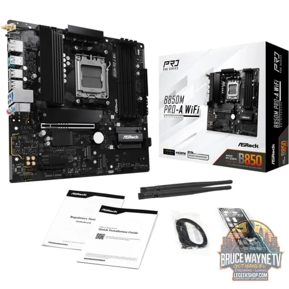 ASRock B850M Pro-A WiFi, carte mère - ASRock - vue 8