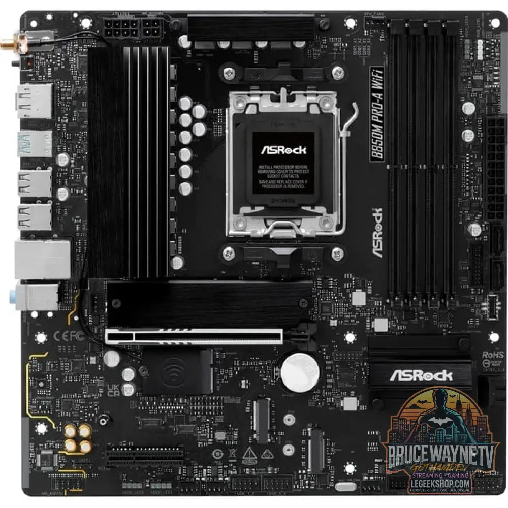 ASRock B850M Pro-A WiFi, carte mère - ASRock - vue 4