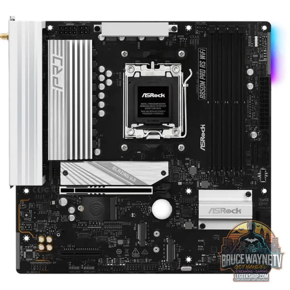 ASRock B850M Pro RS WiFi, carte mère - ASRock - vue 2