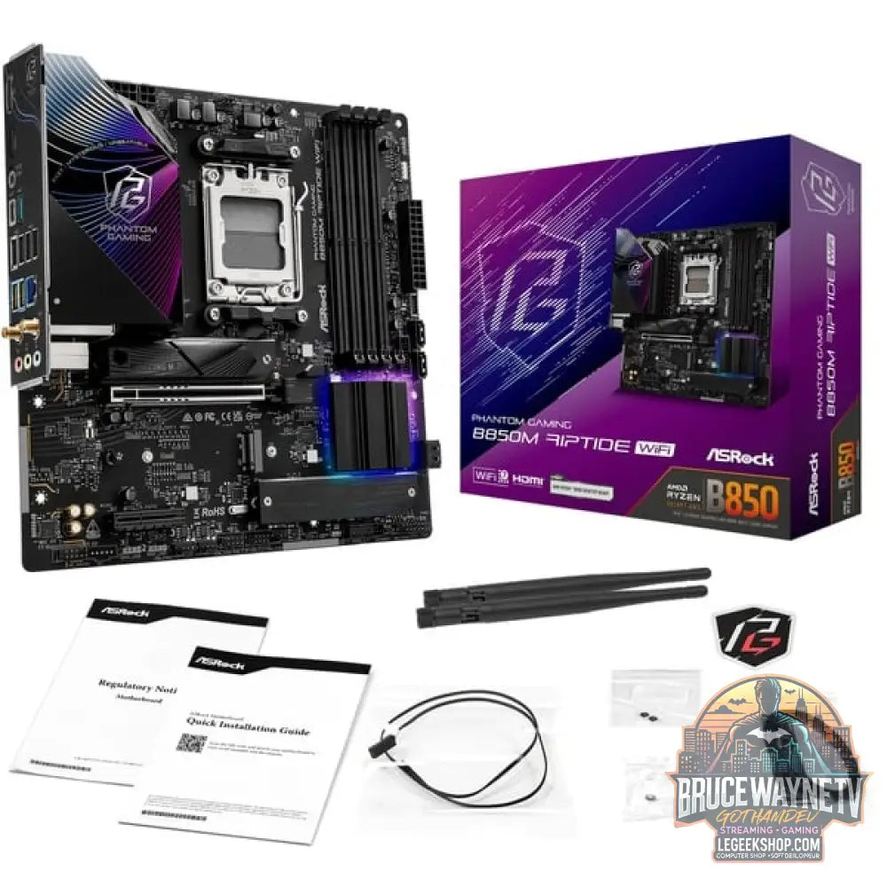 ASRock B850M Riptide WiFi, carte mère - ASRock - vue 8