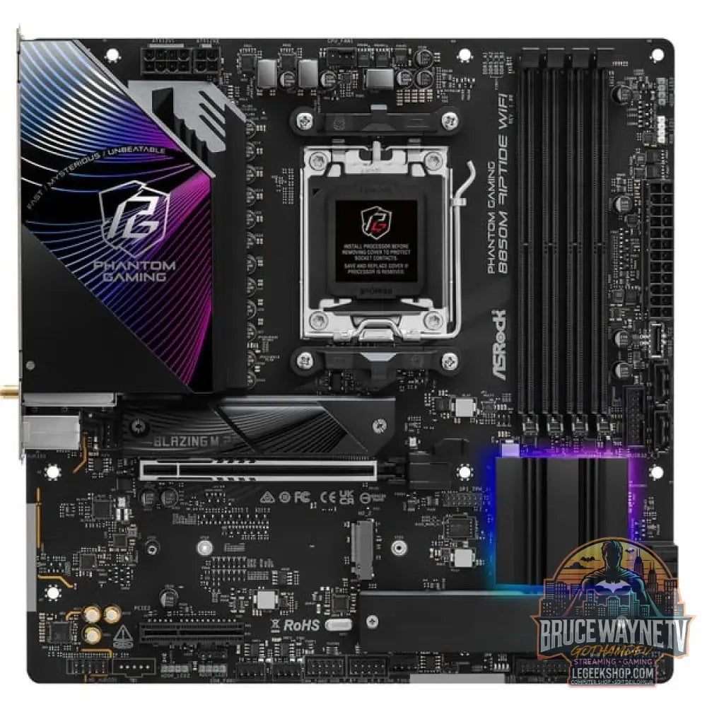 ASRock B850M Riptide WiFi, carte mère - ASRock - vue 4