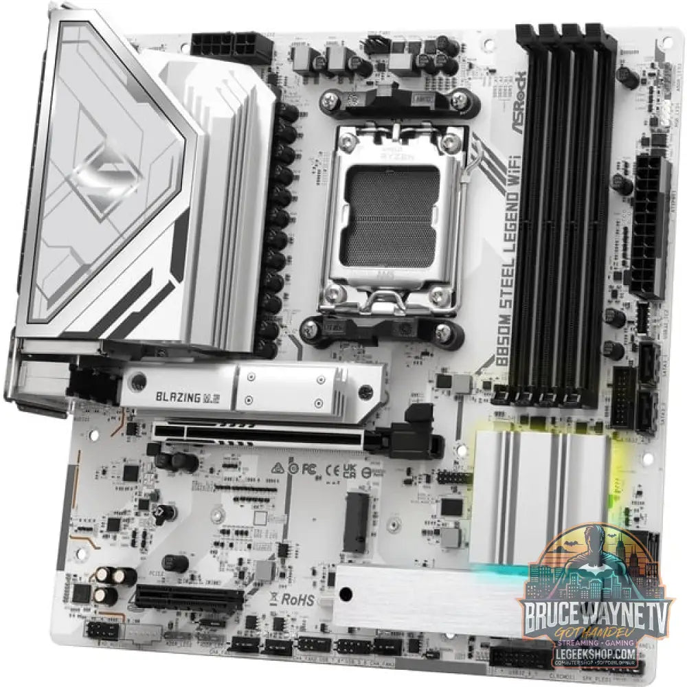 ASRock B850M Steel Legend WiFi, carte mère - ASRock - vue 6