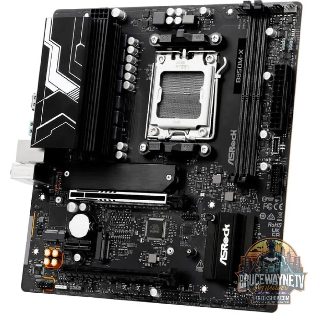 ASRock B850M-X R2.0, carte mère - ASRock - vue 4