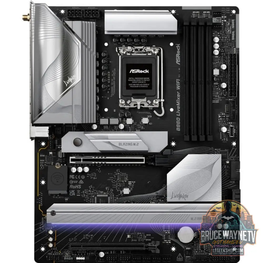 ASRock B860 LiveMixer WiFi, carte mère - ASRock - vue 4