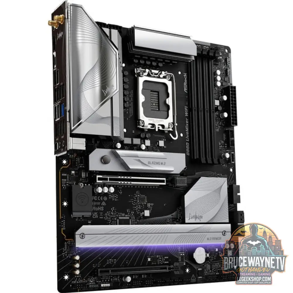 ASRock B860 LiveMixer WiFi, carte mère - ASRock - vue 2