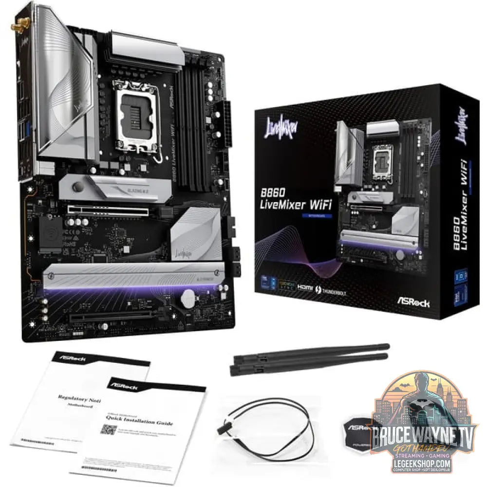 ASRock B860 LiveMixer WiFi, carte mère - ASRock - vue 7