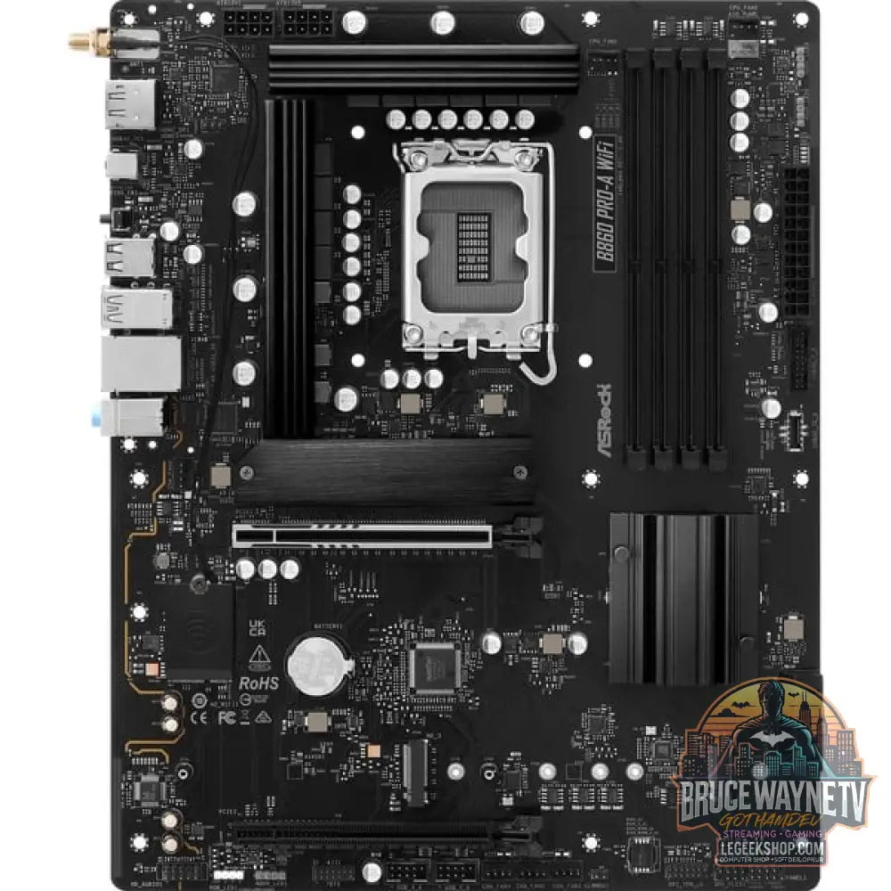 ASRock B860 Pro-A WiFi, carte mère - ASRock - vue 3