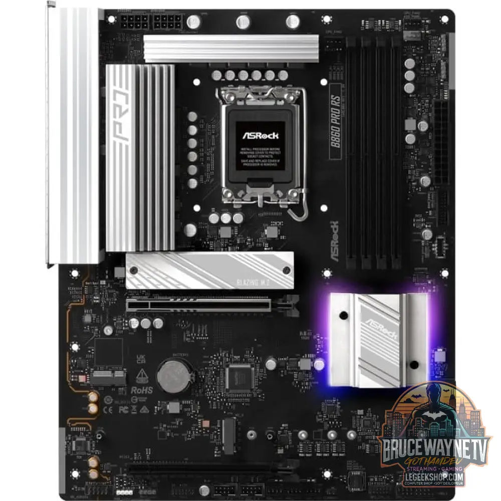 ASRock B860 Pro RS, carte mère - ASRock - vue 4
