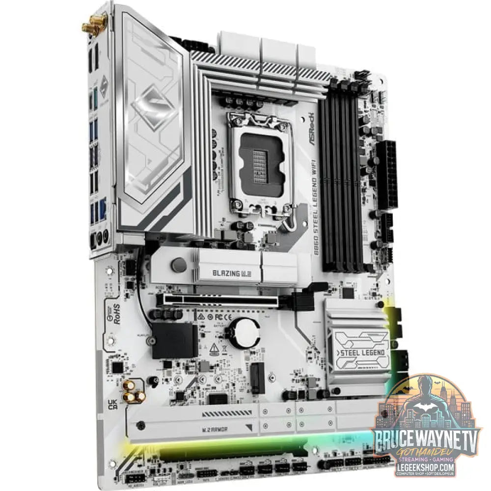 ASRock B860 Steel Legend WiFi, carte mère - ASRock - vue 2