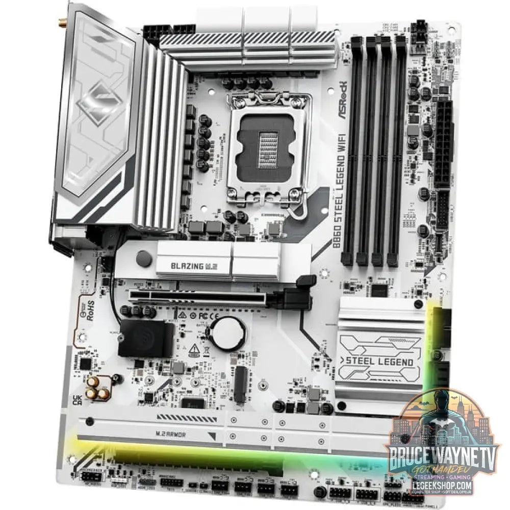 ASRock B860 Steel Legend WiFi, carte mère - ASRock - vue 6