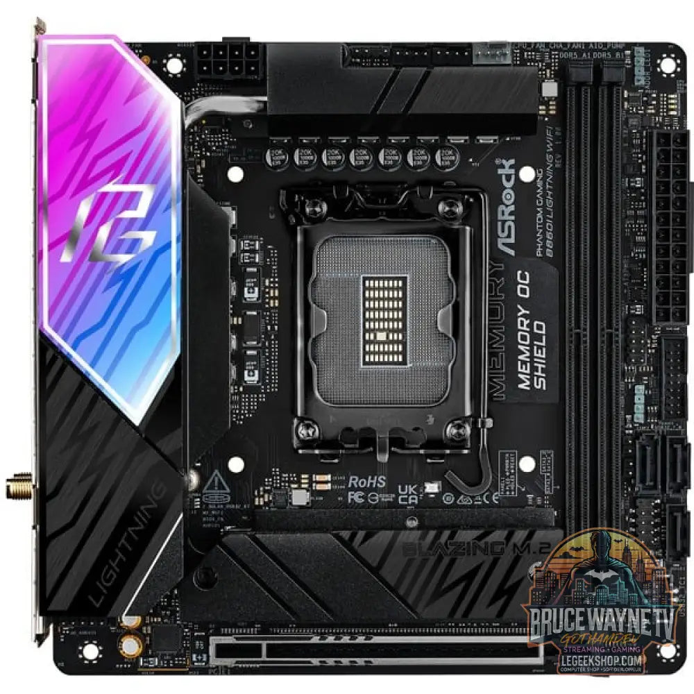 ASRock B860I Lightning WiFi, carte mère - ASRock - vue 3