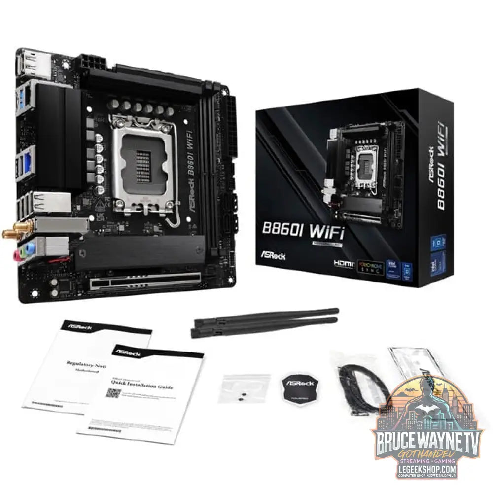 ASRock B860I WiFi, carte mère - ASRock - vue 8