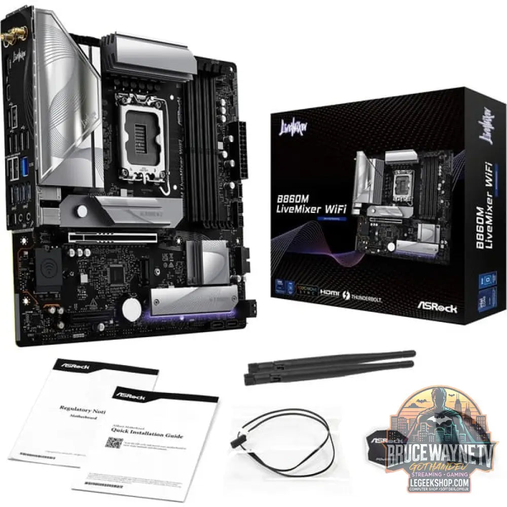 ASRock B860M LiveMixer WiFi, carte mère - ASRock - vue 8
