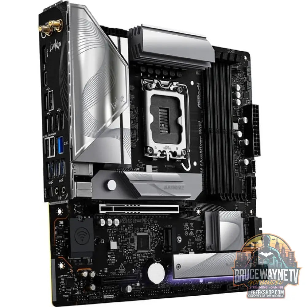 ASRock B860M LiveMixer WiFi, carte mère - ASRock - vue 2