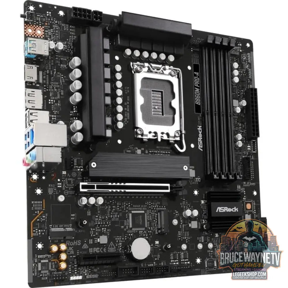 ASRock B860M Pro-A, carte mère - ASRock - vue 2