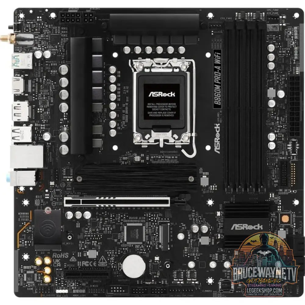ASRock B860M Pro-A WiFi, carte mère - ASRock - vue 4