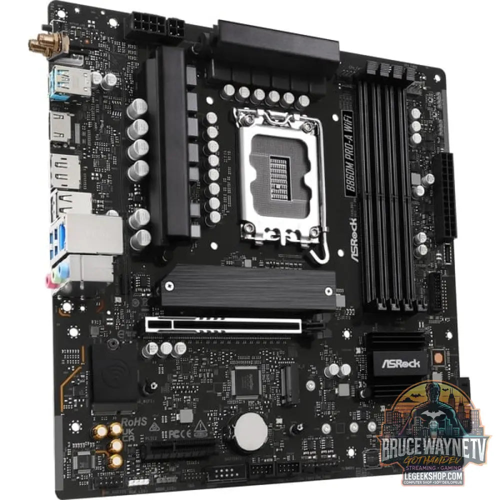 ASRock B860M Pro-A WiFi, carte mère - ASRock - vue 2