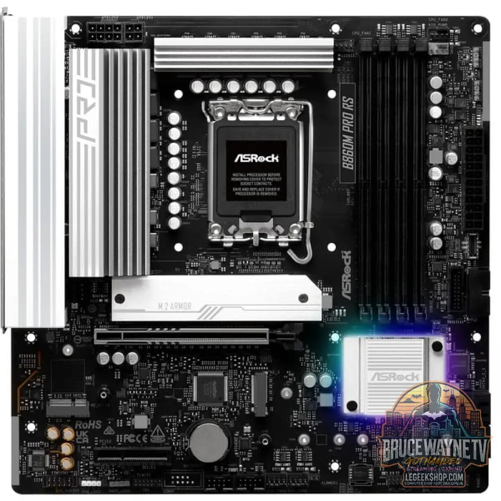 ASRock B860M Pro RS, carte mère - ASRock - vue 4