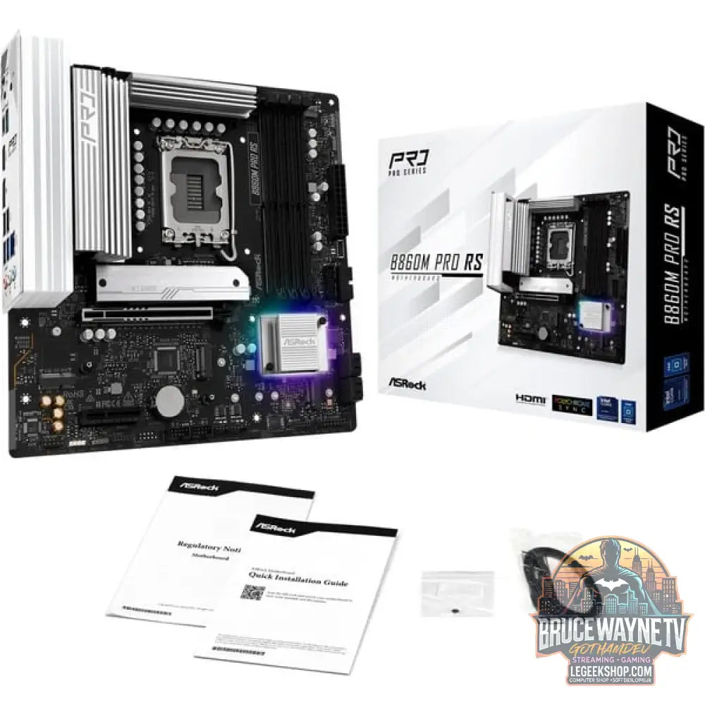 ASRock B860M Pro RS, carte mère - ASRock - vue 8