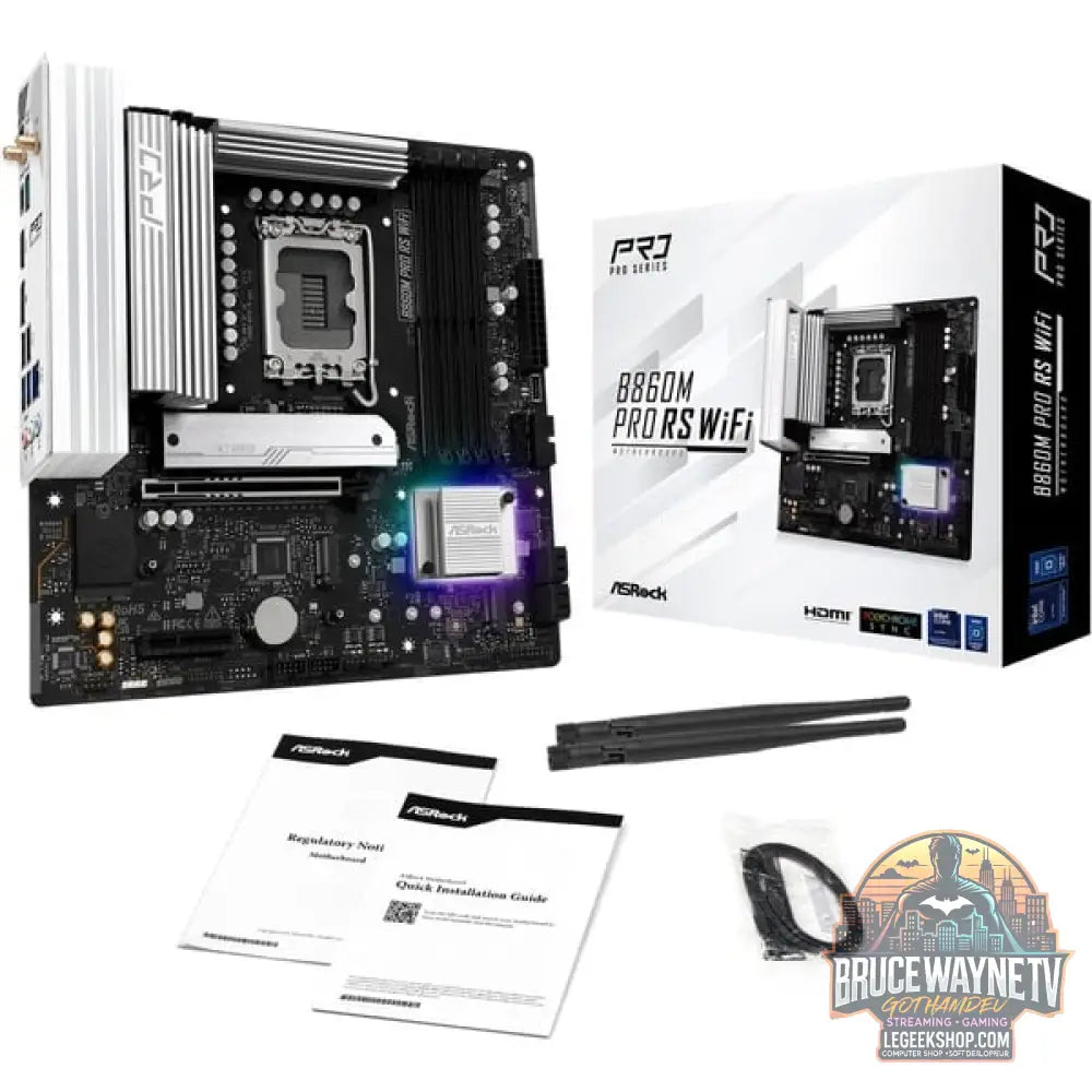 ASRock B860M Pro RS WiFi, carte mère - ASRock - vue 8