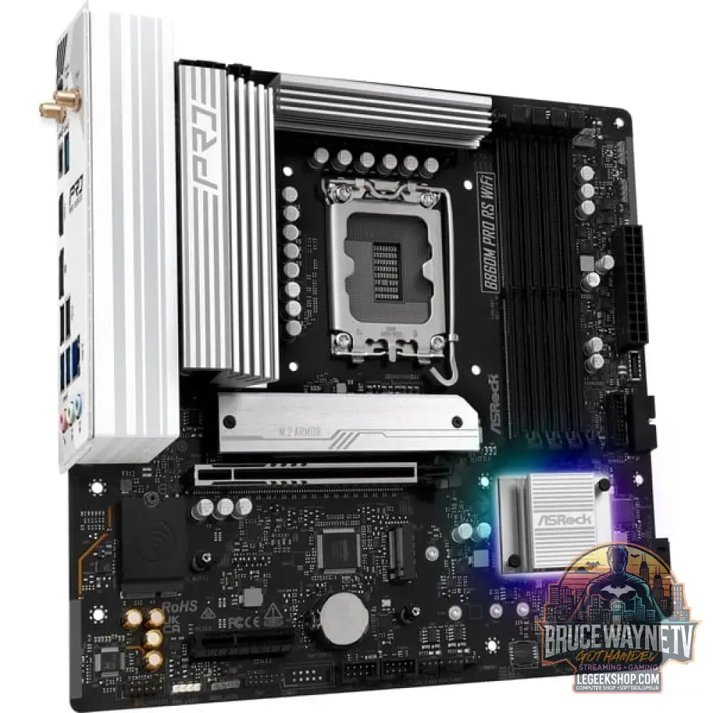 ASRock B860M Pro RS WiFi, carte mère - ASRock - vue 2