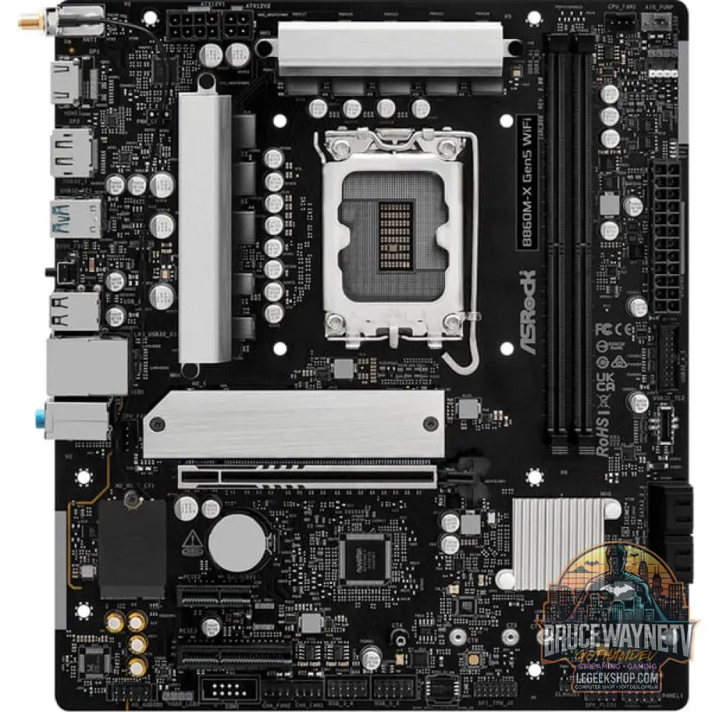 ASRock B860M-X GEN5 WiFi, carte mère - ASRock - vue 4