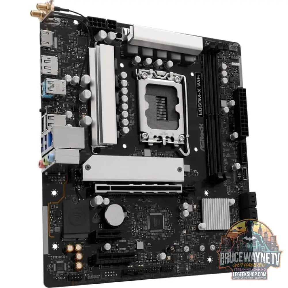 ASRock B860M-X WiFi, carte mère - ASRock - vue 2