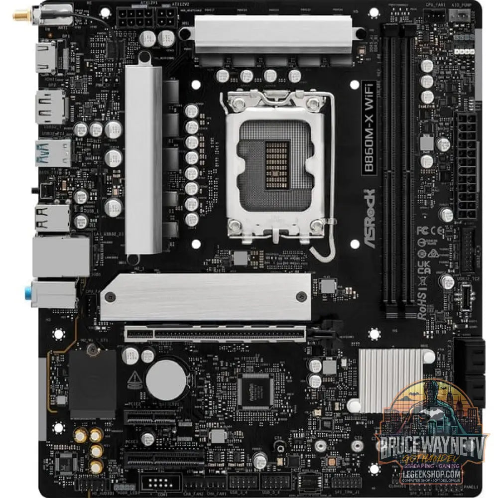 ASRock B860M-X WiFi, carte mère - ASRock - vue 3