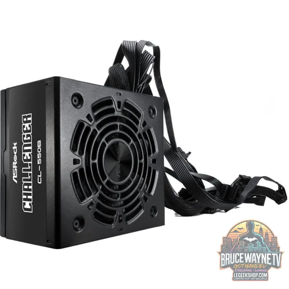 ASRock Challenger CL-550B 550W, alimentation PC - ASRock - vue 2