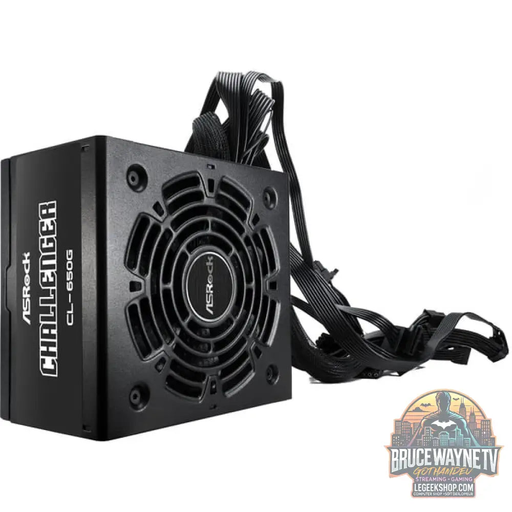 ASRock Challenger CL-650G 650W, alimentation PC - ASRock - vue 2