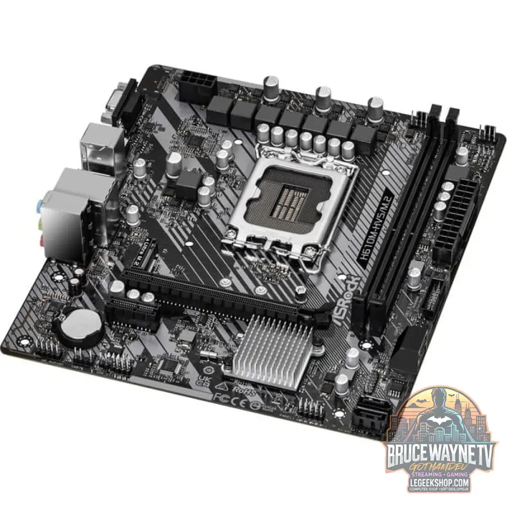 ASRock H610M-HVS/M.2 R2.0, carte mère - ASRock - vue 4