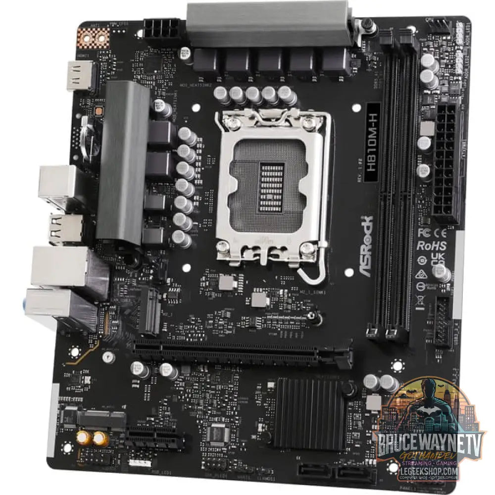 ASRock H810M-H, carte mère - ASRock - vue 5