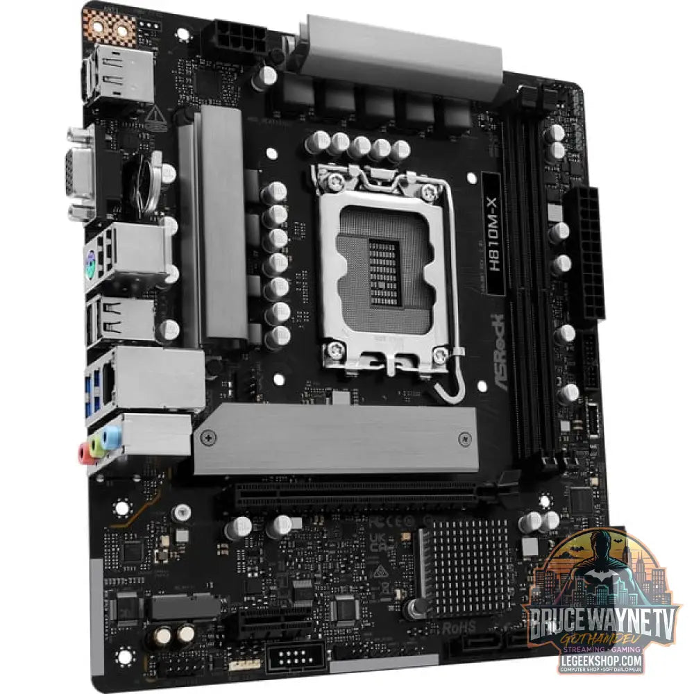 ASRock H810M-X, carte mère - ASRock - vue 2
