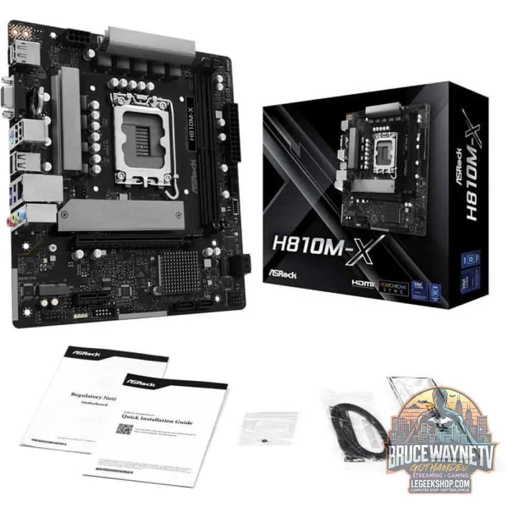 ASRock H810M-X, carte mère - ASRock - vue 7
