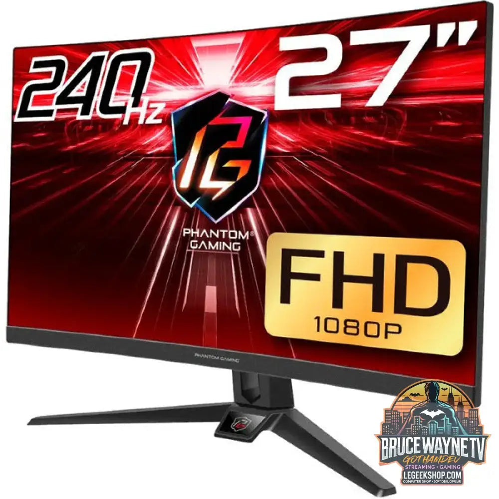 ASRock PG27F15RS1A 27" Full HD VA 240 Hz - ASRock - vue 3