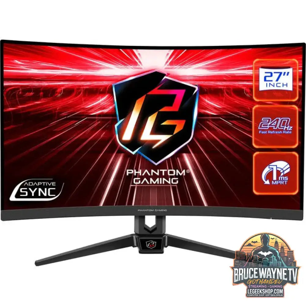 ASRock PG27F15RS1A 27" Full HD VA 240 Hz - ASRock - vue 2